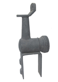 Sculpture made by waste material-iron 