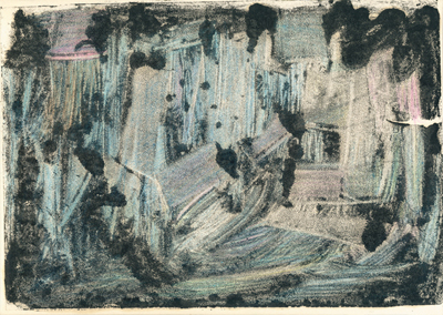 painting made by disinfectant