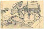 sketch of benares ghat