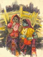 Painting title- tribal